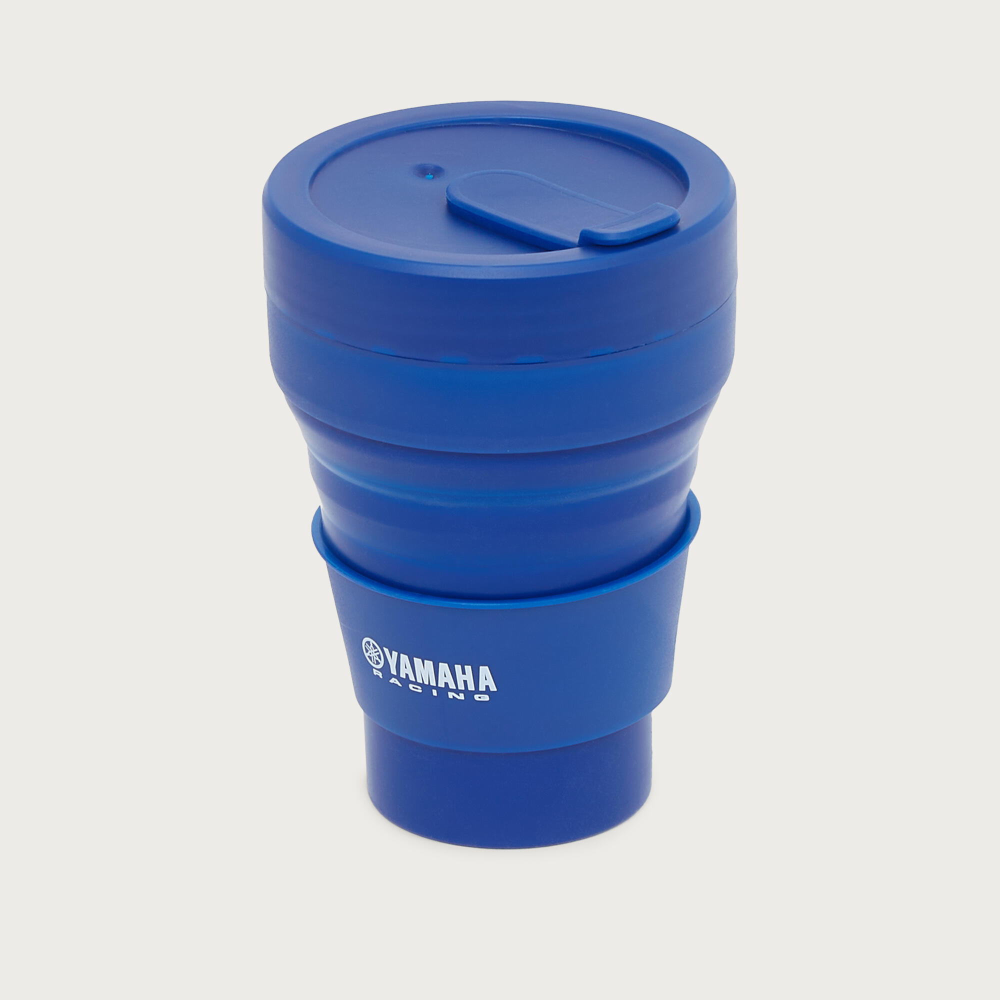 Paddock Blue opvouwbare beker met deksel 2 Paddock Blue opvouwbare beker met deksel - Afbeelding 2