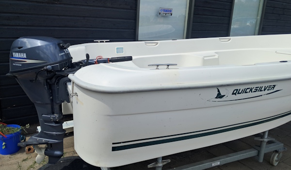 Quicksilver 410 Fish met Yamaha F15CMHL 2 Quicksilver 410 Fish met Yamaha F15CMHL - Afbeelding 2