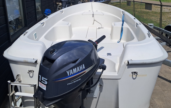 Quicksilver 410 Fish met Yamaha F15CMHL 3 Quicksilver 410 Fish met Yamaha F15CMHL - Afbeelding 3