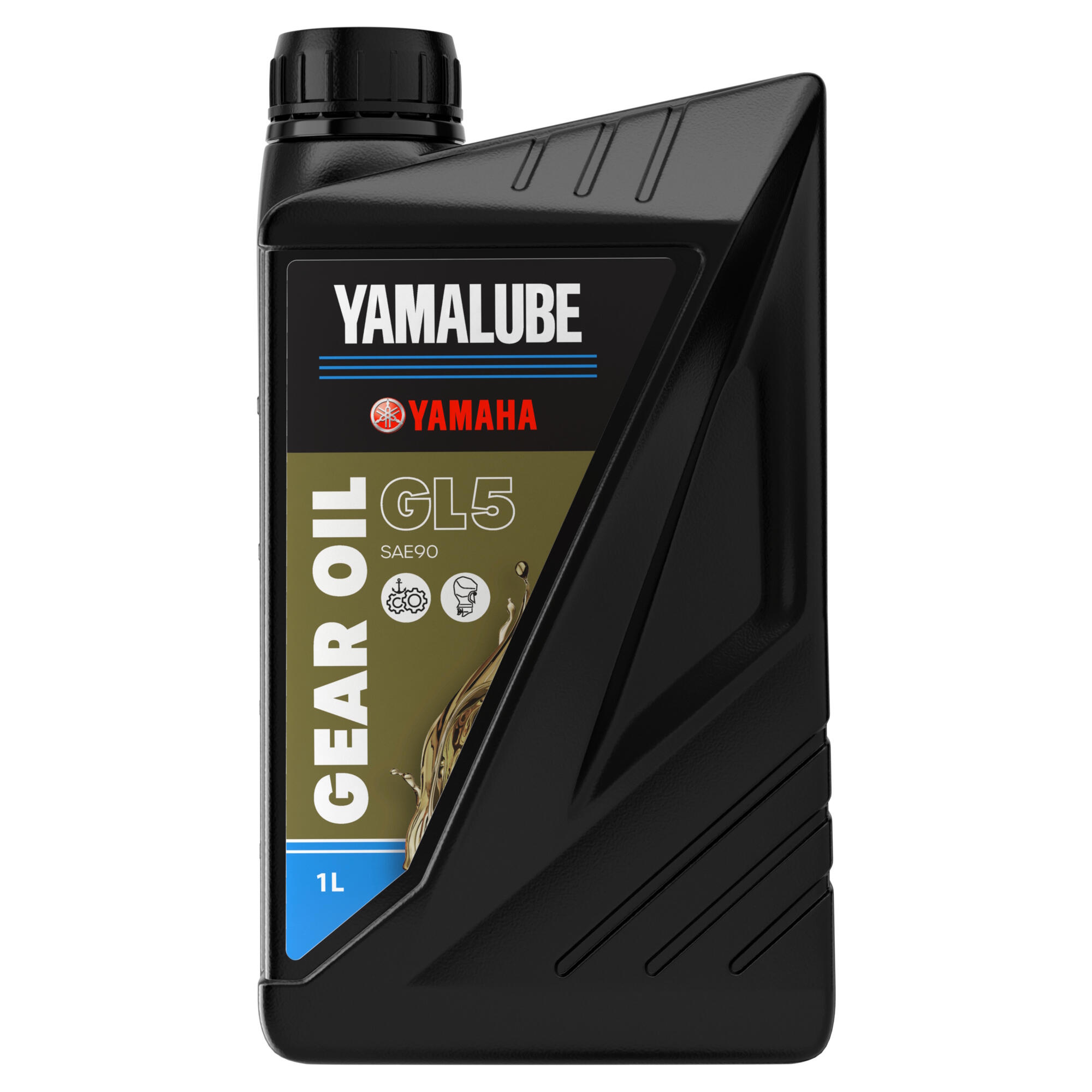 Yamalube GL5 SAE90 Marine Staartstukolie 1Ltr 1 Yamalube GL5 SAE90 Marine Staartstukolie 1Ltr